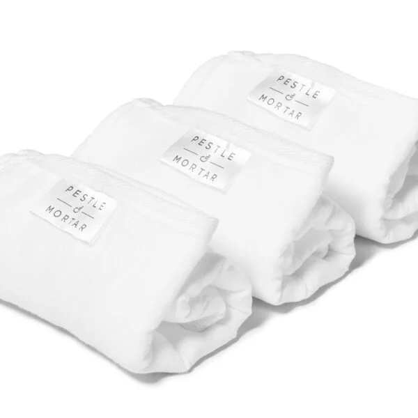Pestle & Mortar The Double Sided Face Cloth 3 Pack