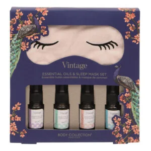 Vintage Essential Oils & Sleep Mask