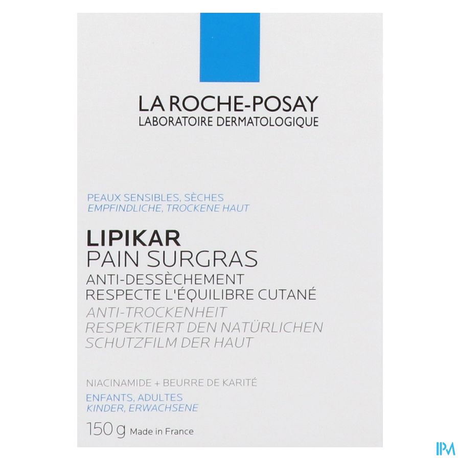 La Roche-posay Lipikar Soap Cleansing Bar
