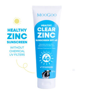 Moogoo Healthy Clear Zinc Natural Sunscreen Spf 40 120g