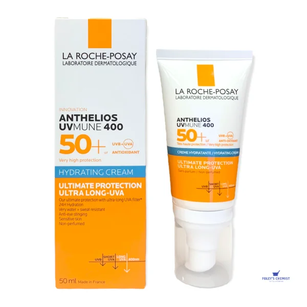La Roche-posay Anthelios Uvm400 Hydrating Cream Spf50+ 50ml