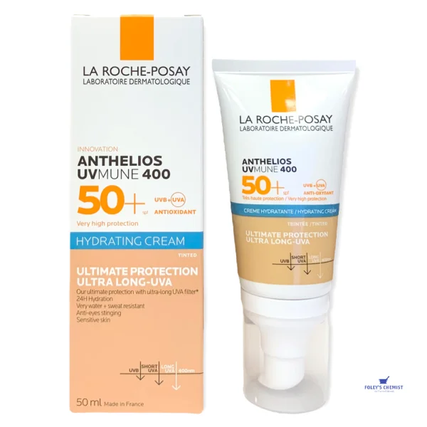 La Roche-posay Anthelios Uvm400 Hydrating Cream Tinted Spf50+ 50ml