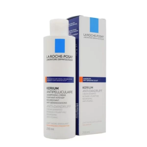 La Roche-posay Kerium Dry Scalp Shampoo 200ml