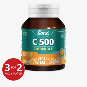 Sona C 500 Chewable One A Day 30 Tablets