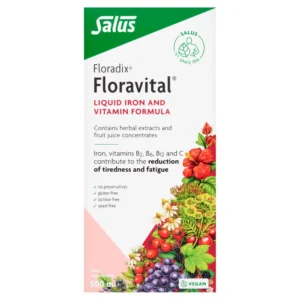 Floradix Floravital Liquid Iron And Vitamin Formula Vegan 500ml