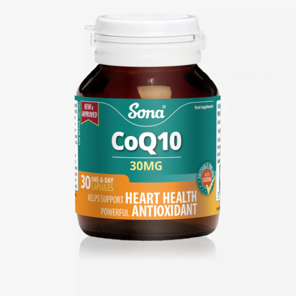Sona Coq10 30mg 30 Oad Capsules