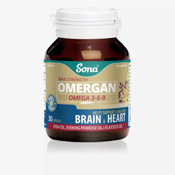 Sona Omergan Omega 3-6-9 30 Capsules