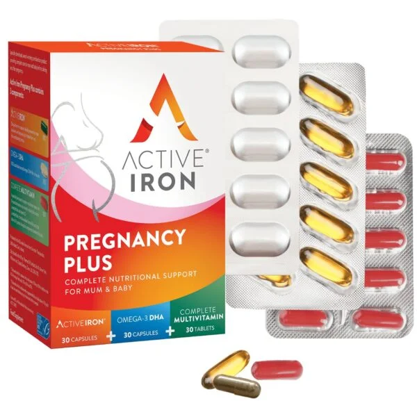 Active Iron Pregnancy Plus 90 Capsules (short Dated Stock)