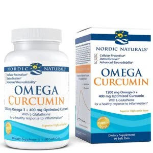 Nordic Naturals Omega Curcumin 60 Soft Gels
