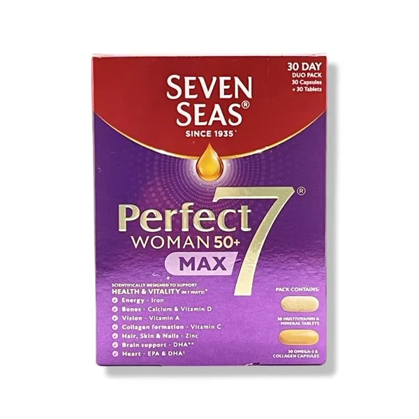 Seven Seas Perfect 7 Women+ Max 60 Pack