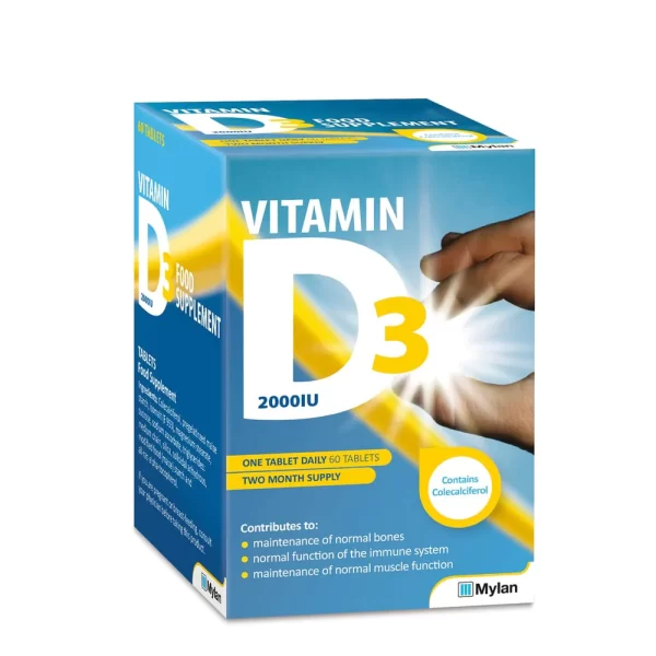 Vitamin D3 2000iu 60 Tablets