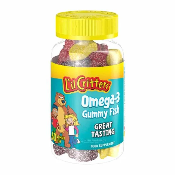 L'il Critters Omega-3 60 Gummy Fish