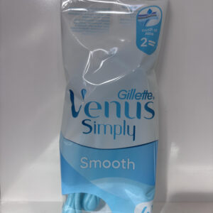 Gillette Simply Venus (2 Blades) 4 Disposable Razors