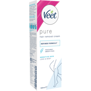Veet Sensitive Hair Removal Cream Legs + Body 100ml