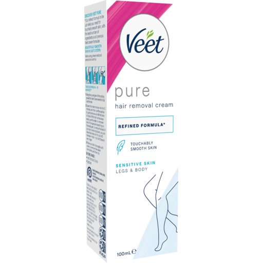 Veet Sensitive Hair Removal Cream Legs + Body 100ml