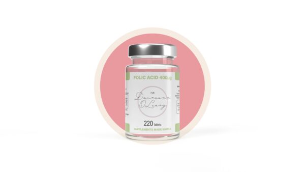 Dr Doireann O'leary Folic Acid 400ug 220 Tablets