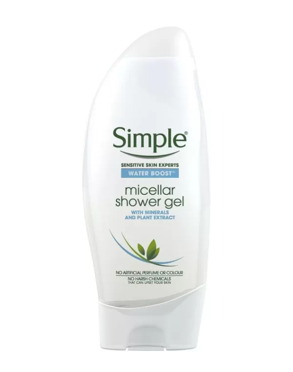 Simple Water Boost Micellar Shower Gel 250ml