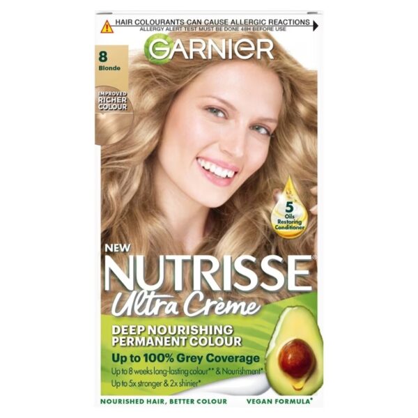 Garnier Nutrisse Permanent 8 Blonde