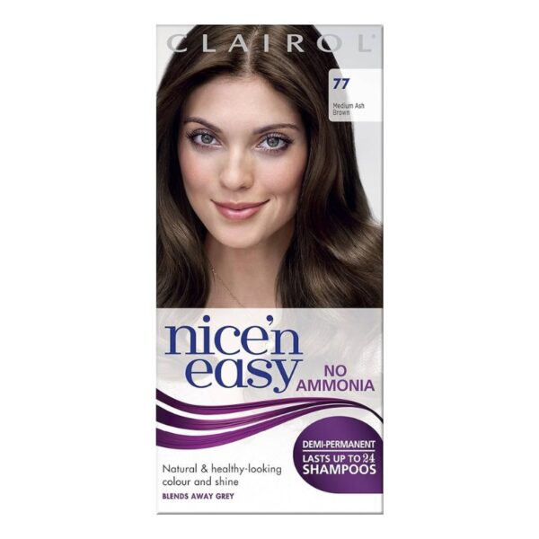 Nice'n Easy 24 Wash 77 Medium Ash Brown
