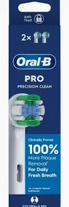 Oral B Brush Head Pro Precision Clean 2 Pack