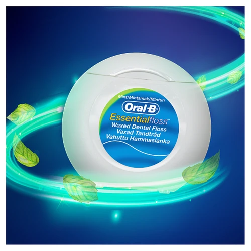 Oral B Essential Floss Mint 50m Waxed - Image 3