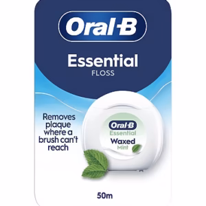 Oral B Essential Floss Mint 50m Waxed