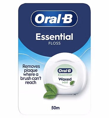 Oral B Essential Floss Mint 50m Waxed