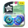 Tommee Tippee Fun Style Orthodontic 0-6m Soother 2 Pack No195 - Image 2