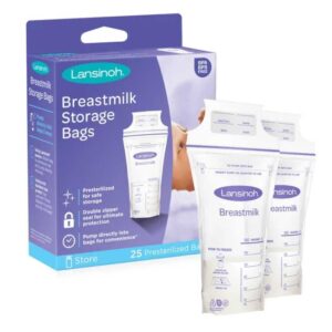 Lansinoh Breastmilk Storage Bags 25 Pack