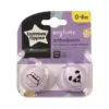 Tommee Tippee Anytime Orthodontic 0-6m Soother 2 Pack Tom0003