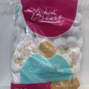 Irish Breeze Large Cotton Puffs 100 Pack