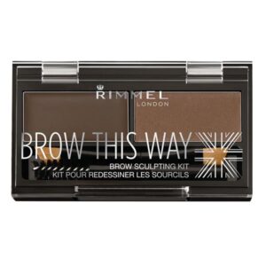 Rimmel  Brow This Way Dark Brown Sculpting Kit