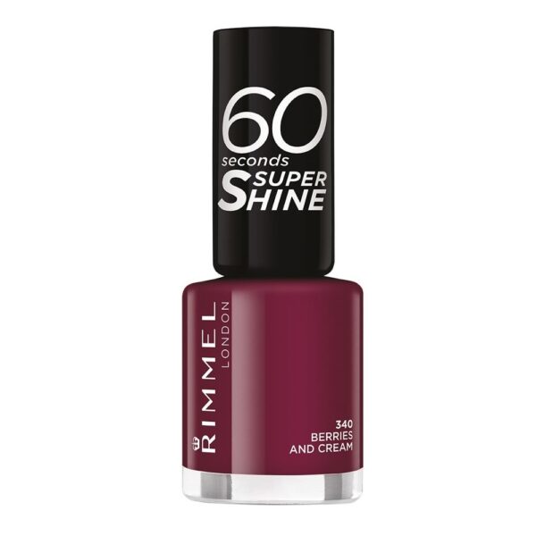 Rimmel 60 Seconds Berries And Cream Nail Polish 8ml