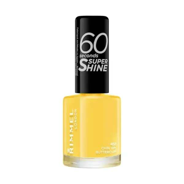 Rimmel 60 Seconds Chin Up Buttercup Nail Polish 8ml
