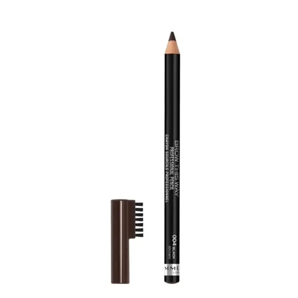 Rimmel Brow This Way Professional Pencil Black Brown