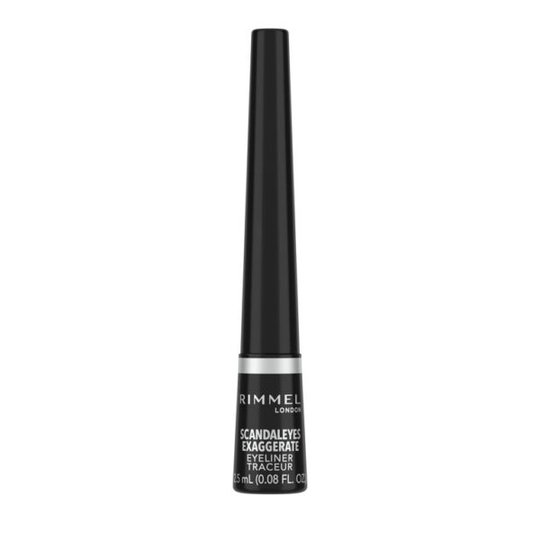 Rimmel Exaggerate Eye Liner 100% Black 2.5ml