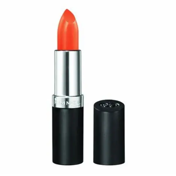 Rimmel Bold Satin Lipstick Coral In Gold 4g