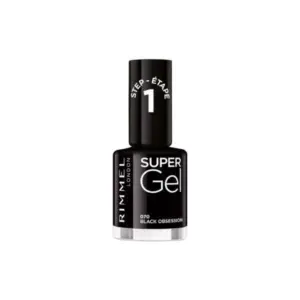 Rimmel Super Gel Black Obsession Nail Polish 12ml