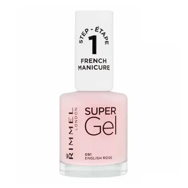 Rimmel Super Gel English Rose Nail Polish 12ml