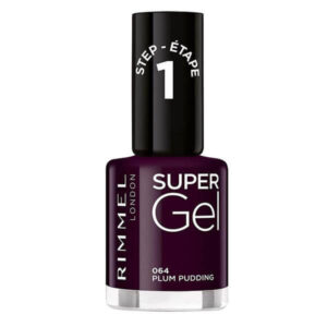 Rimmel Super Gel Plum Pudding Nail Polish 12ml
