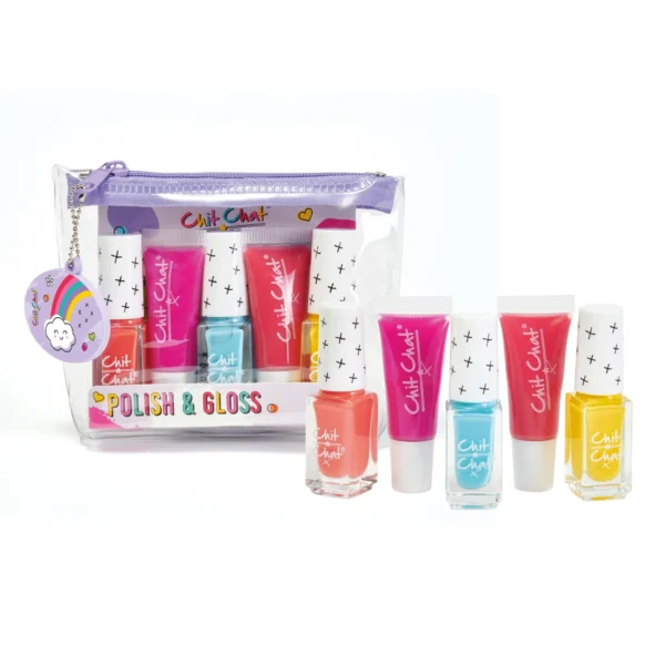Chit Chat Polish And Gloss Pouch Giftset