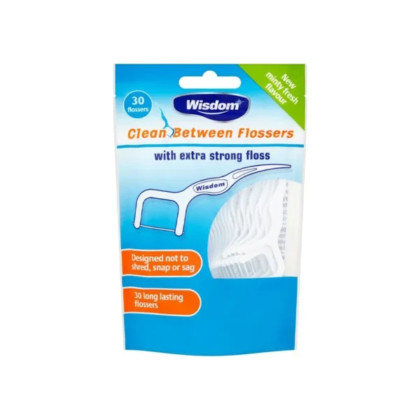 Wisdom Clean Between Flosser 30 Pck