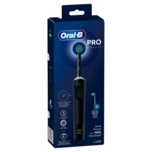 Oral B Pro Vitality Rechargable Cross Action Black Toothbrush 1