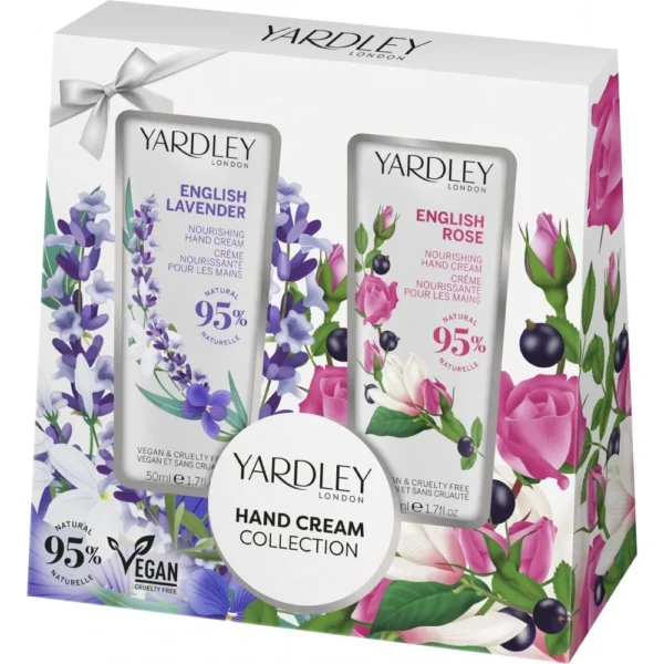 Yardley Floral Fragrance Hand Cream Collection Gift Set