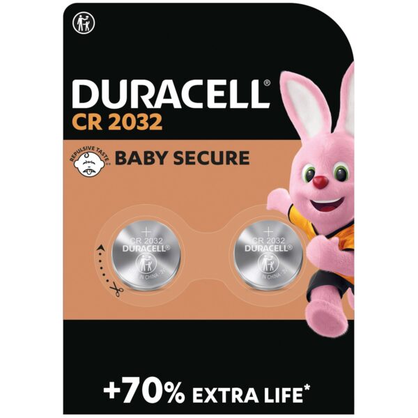 Duracell Cr2032 2 Pack