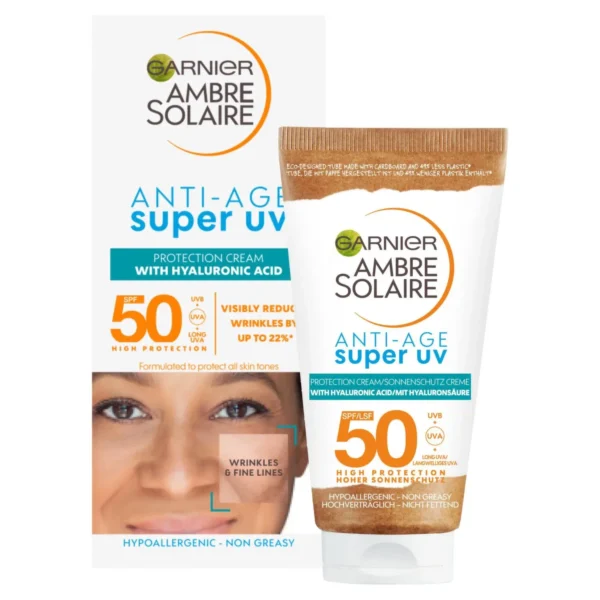 Garnier Ambre Solaire Anti-age Super Uv Cream Spf50 50ml