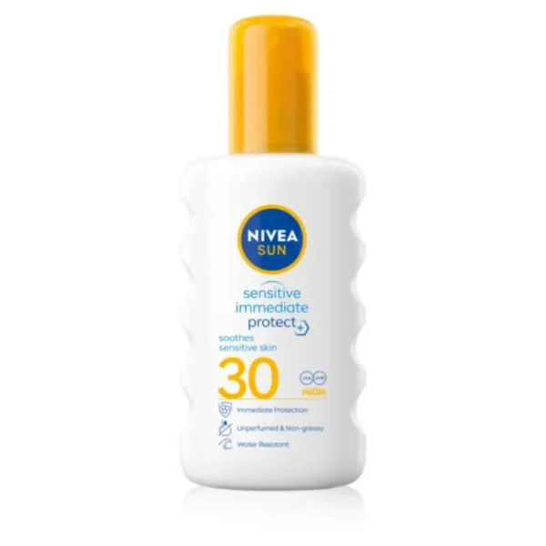 Nivea Sun Sensitive Immediate Protect Spray Spf 30 200ml