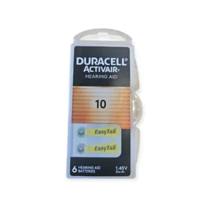 Duracell 10 Activair Hearing Aid Battery