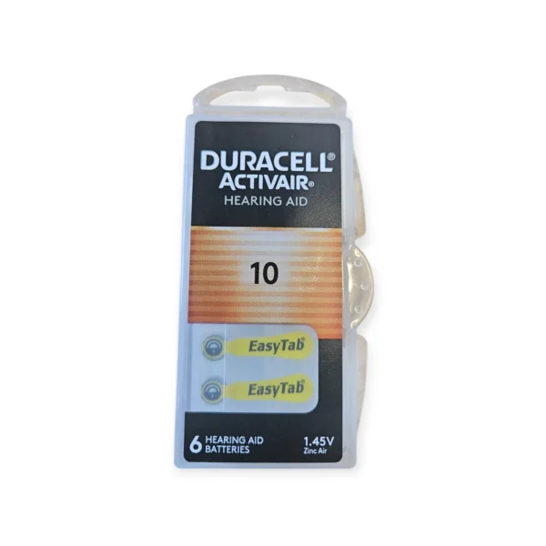 Duracell 10 Activair Hearing Aid Battery