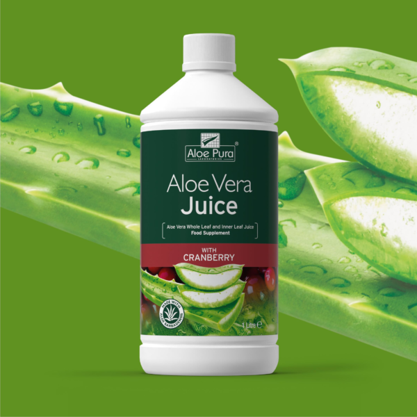 Aloe Vera Juice With Cranberry 1litre